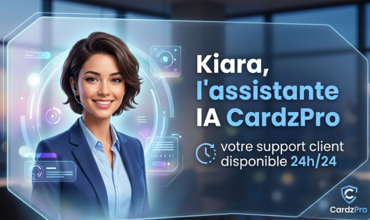 Kiara, l'assistante IA CardzPro : votre support client disponible 24h/24